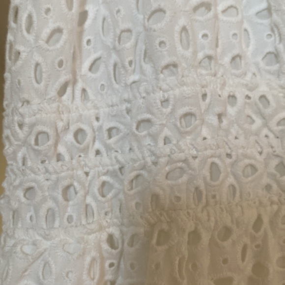 NWT ANTHROPOLOGIE Somerset Mini Dress White Eyelet Edition 3X - Picture 6 of 14